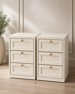 Mesa de Cabeceira Classic — 3 Gavetas